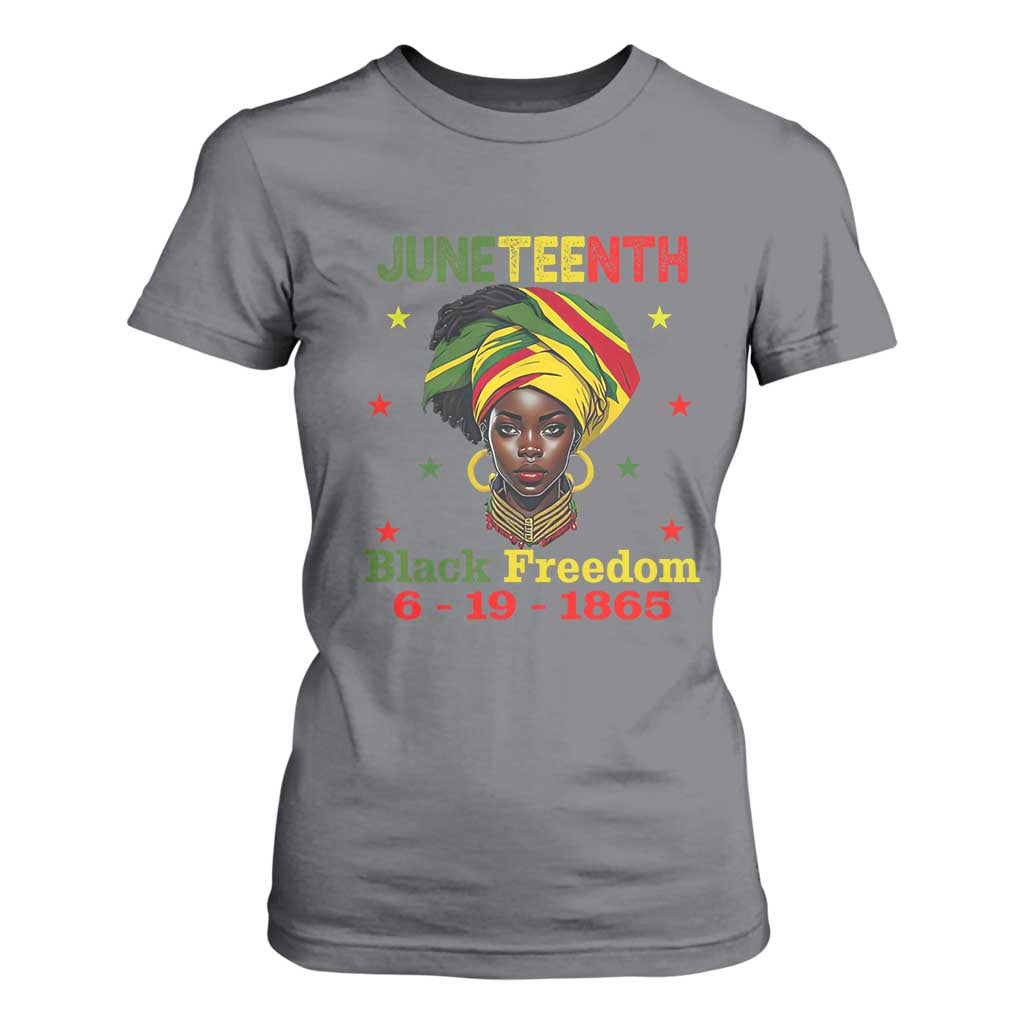 Juneteenth Black Freedom T Shirt For Women Since 1865 For African Women Black Pride