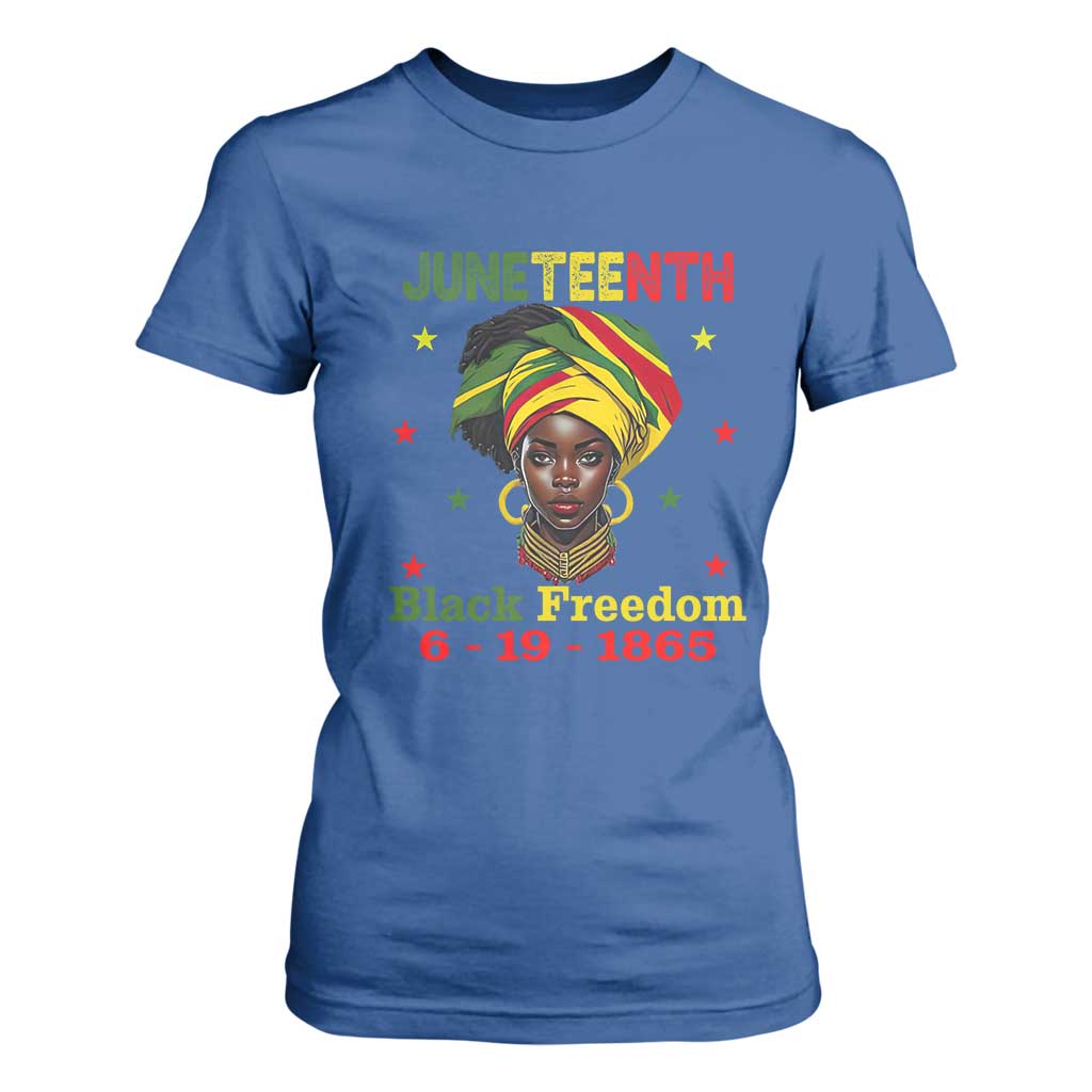 Juneteenth Black Freedom T Shirt For Women Since 1865 For African Women Black Pride