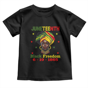Juneteenth Black Freedom Toddler T Shirt Since 1865 For African Women Black Pride