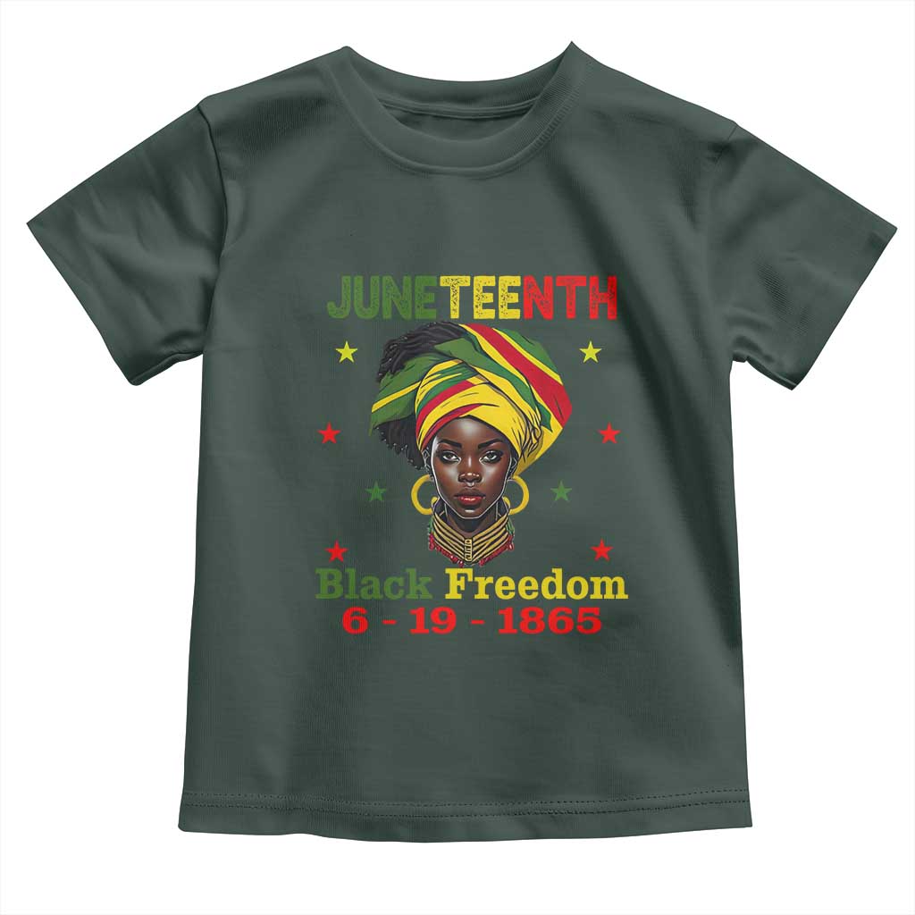 Juneteenth Black Freedom Toddler T Shirt Since 1865 For African Women Black Pride