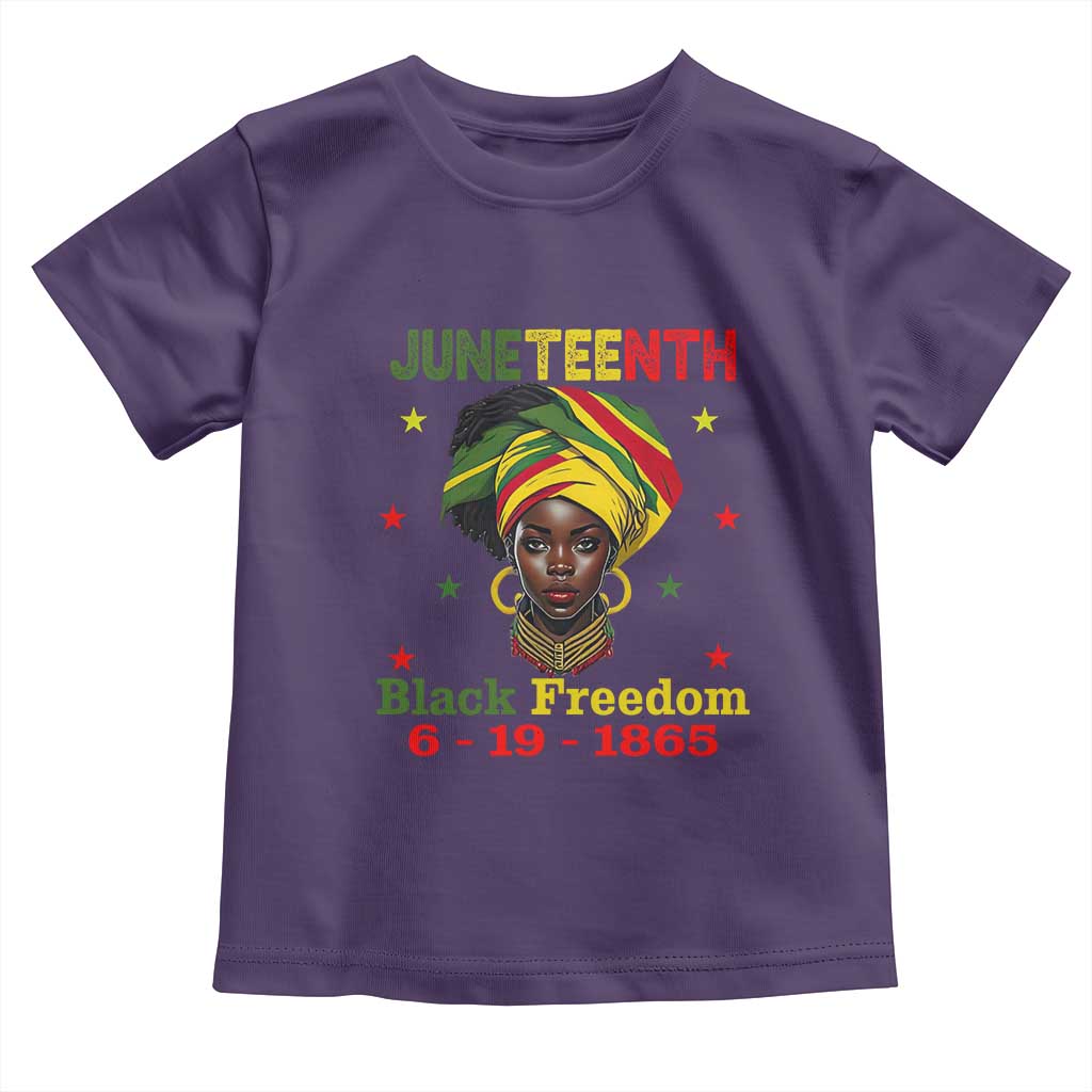 Juneteenth Black Freedom Toddler T Shirt Since 1865 For African Women Black Pride
