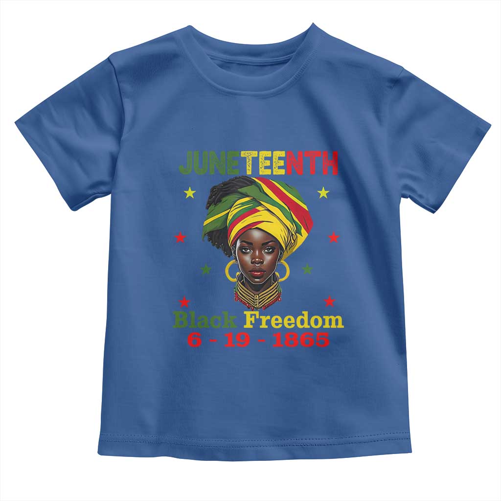 Juneteenth Black Freedom Toddler T Shirt Since 1865 For African Women Black Pride