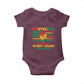 Juneteenth Baby Onesie Breaking Every Chain Since 1865 American Flag