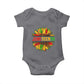 Juneteenth Baby Onesie Sunflower with Fist Black History