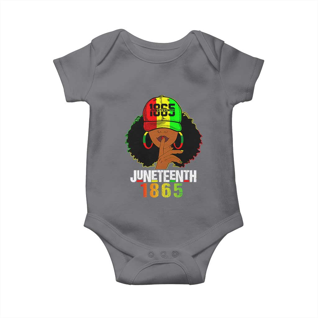 Afro Queen Baby Onesie Juneteenth 1865