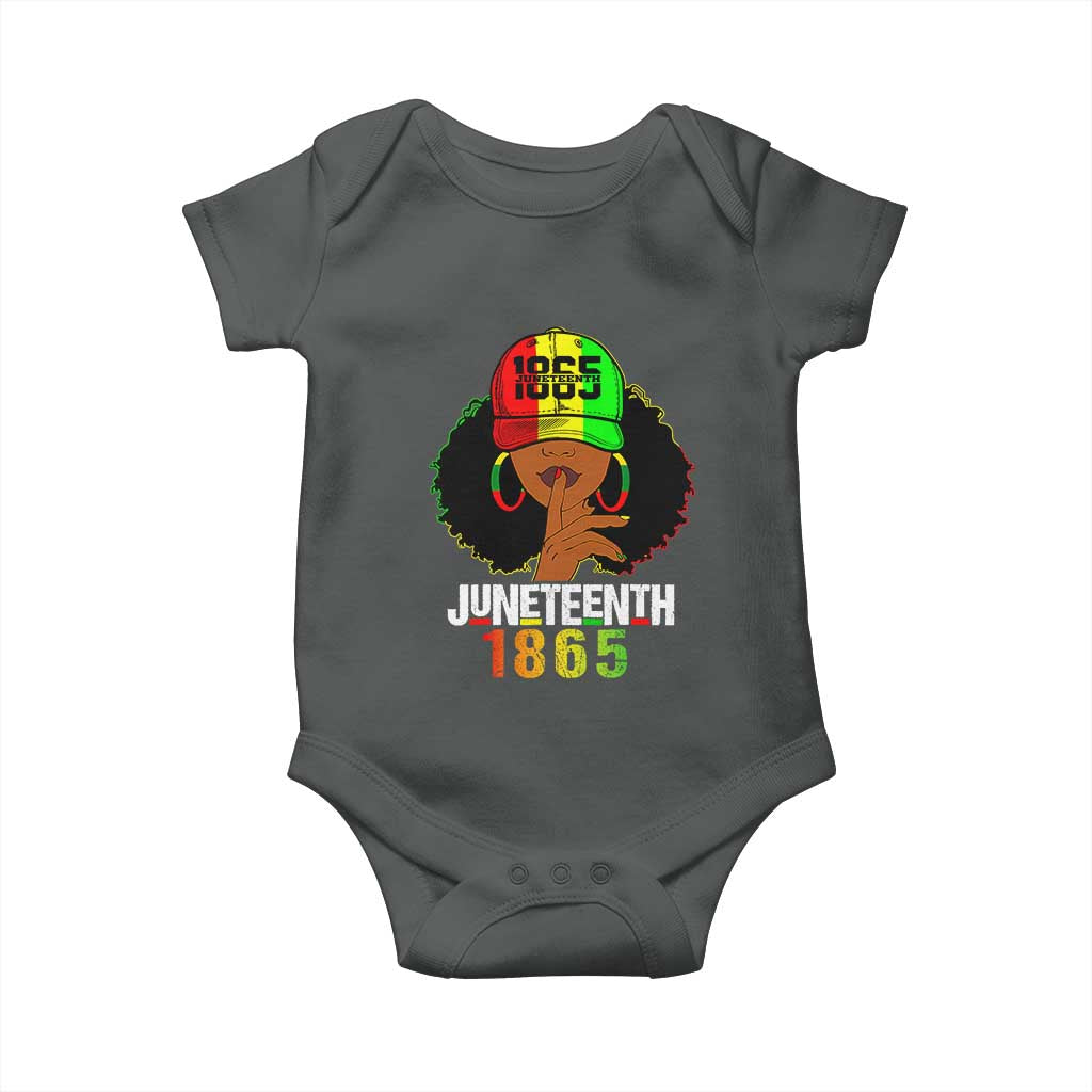 Afro Queen Baby Onesie Juneteenth 1865