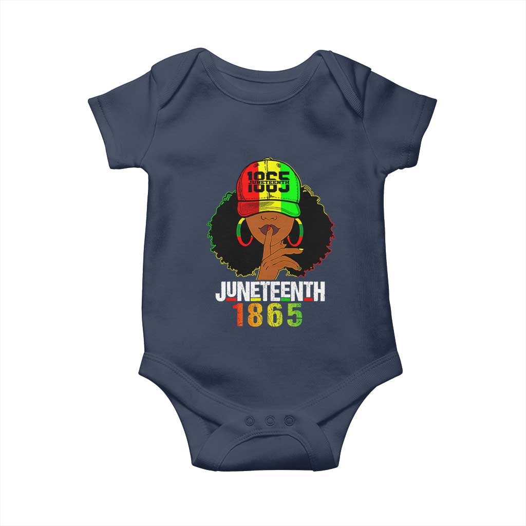 Afro Queen Baby Onesie Juneteenth 1865