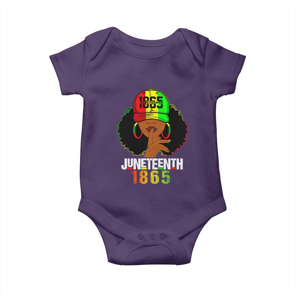 Afro Queen Baby Onesie Juneteenth 1865