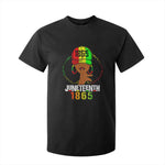 Afro Queen T Shirt For Kid Juneteenth 1865