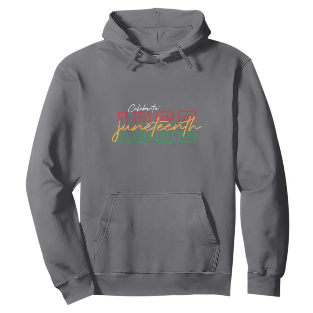 Black History Pride Hoodie Celebrate Juneteenth 1865