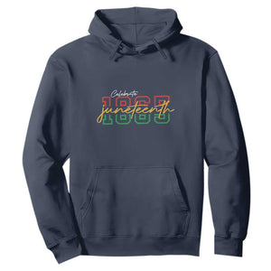 Black History Pride Hoodie Celebrate Juneteenth 1865