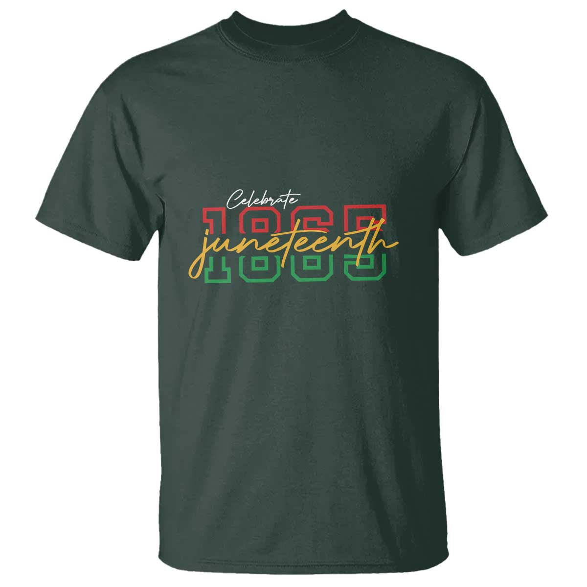 Black History Pride T Shirt Celebrate Juneteenth 1865