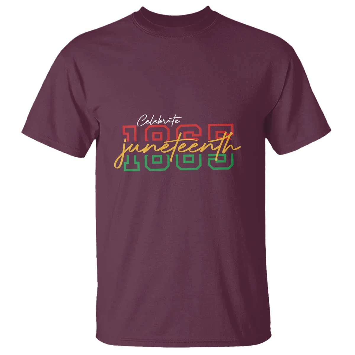 Black History Pride T Shirt Celebrate Juneteenth 1865