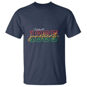 Black History Pride T Shirt Celebrate Juneteenth 1865