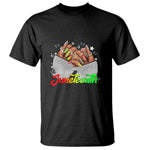 Juneteenth Celebration T Shirt Since 1865 Women Nails Butterflies