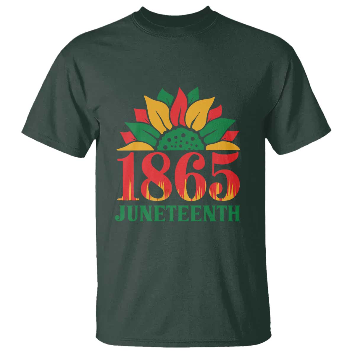 Juneteenth 1865 Sunflower T Shirt Celebrate African American Freedom Day