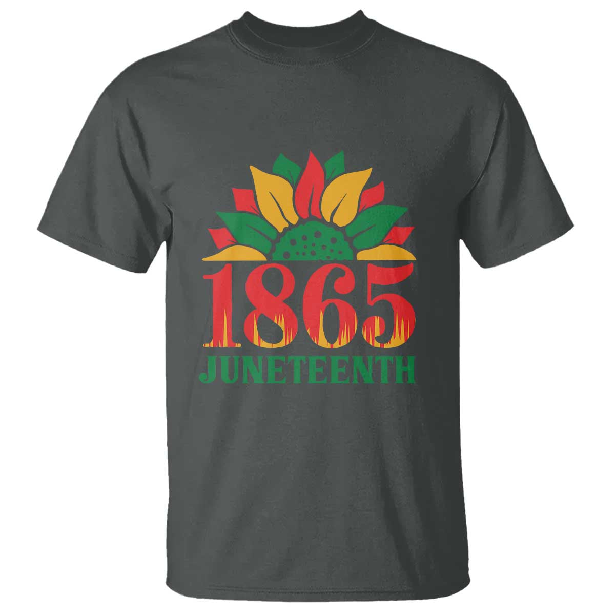 Juneteenth 1865 Sunflower T Shirt Celebrate African American Freedom Day