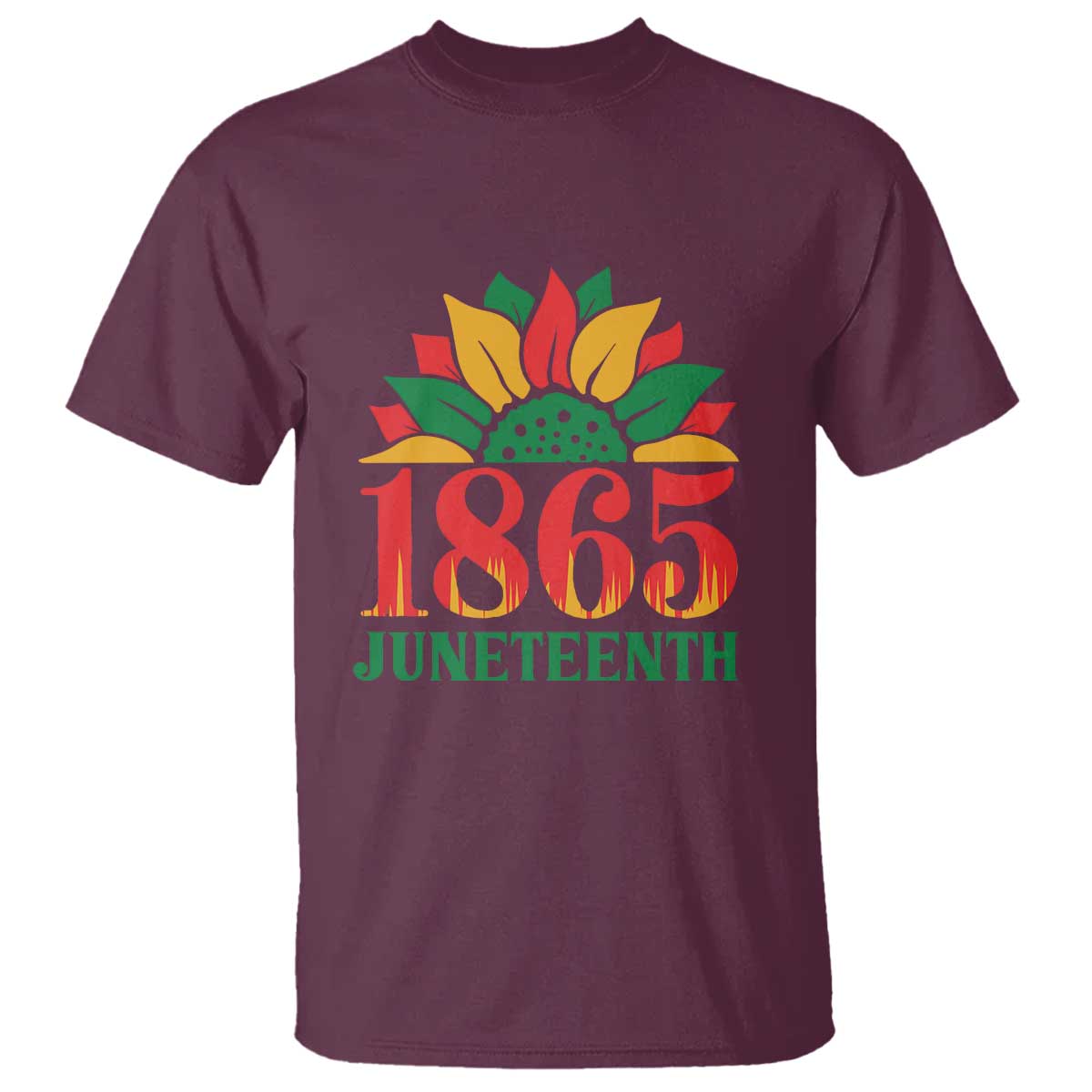 Juneteenth 1865 Sunflower T Shirt Celebrate African American Freedom Day
