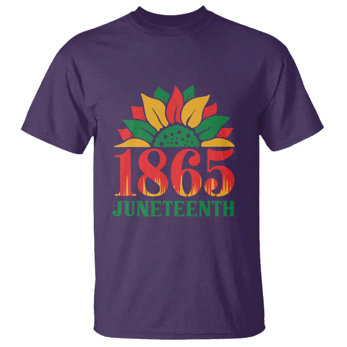 Juneteenth 1865 Sunflower T Shirt Celebrate African American Freedom Day