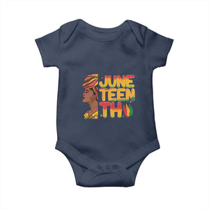 Juneteenth Black Woman Baby Onesie Black History African American Ladies
