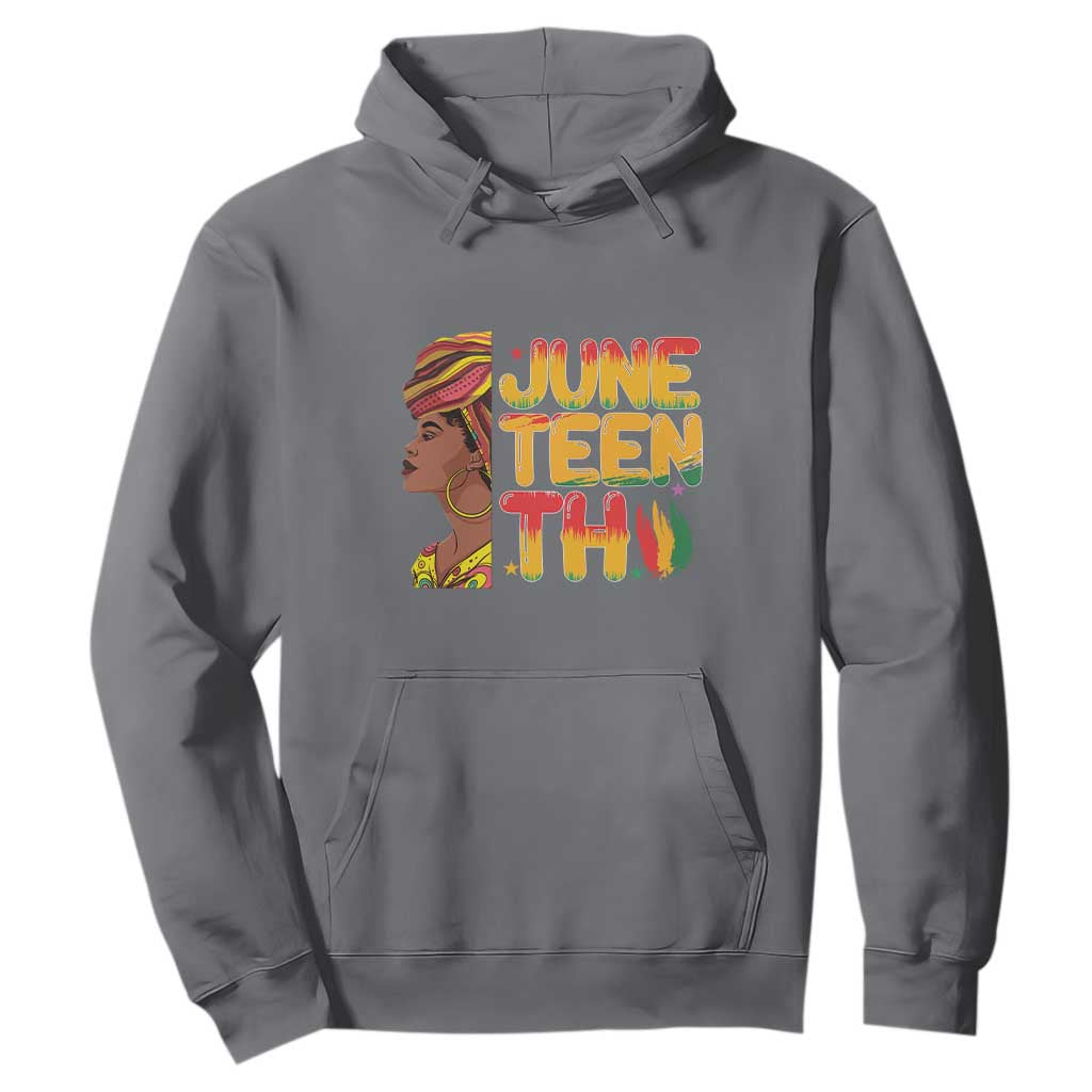 Juneteenth Black Woman Hoodie Black History African American Ladies