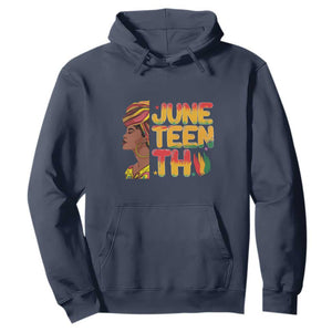 Juneteenth Black Woman Hoodie Black History African American Ladies