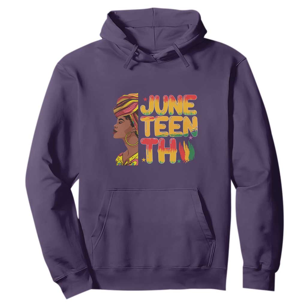 Juneteenth Black Woman Hoodie Black History African American Ladies