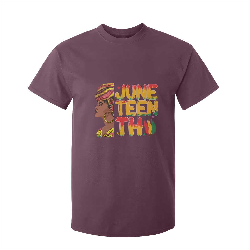 Juneteenth Black Woman T Shirt For Kid Black History African American Ladies