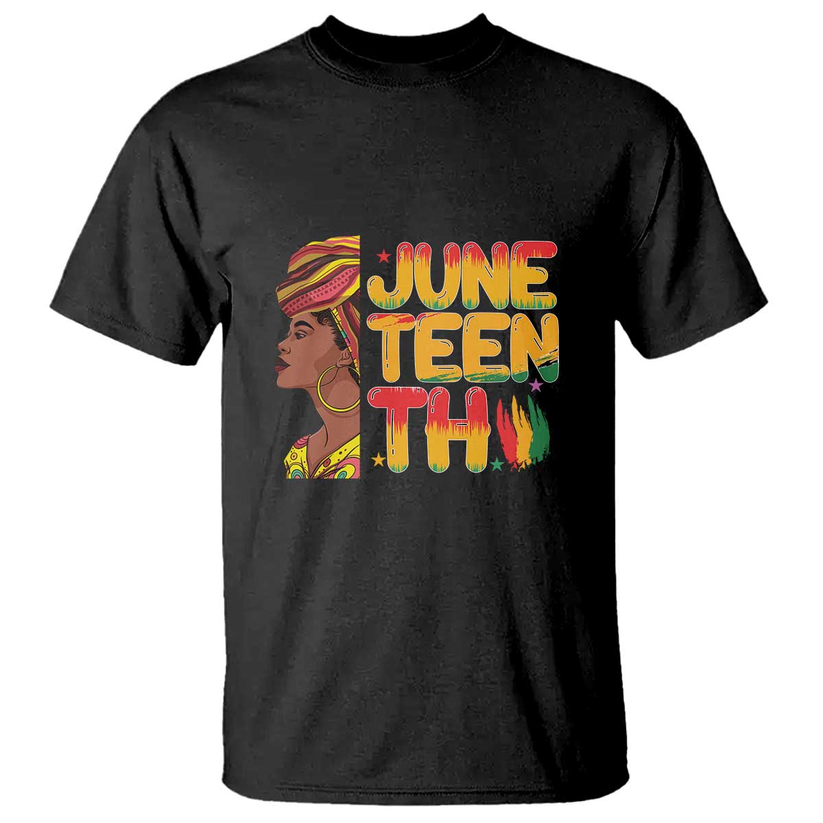Juneteenth Black Woman T Shirt Black History African American Ladies