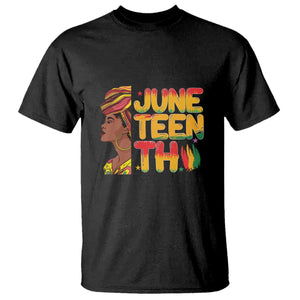 Juneteenth Black Woman T Shirt Black History African American Ladies