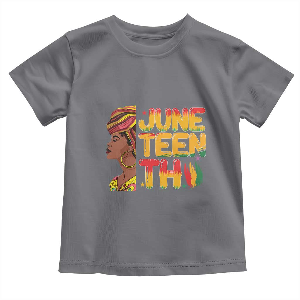 Juneteenth Black Woman Toddler T Shirt Black History African American Ladies