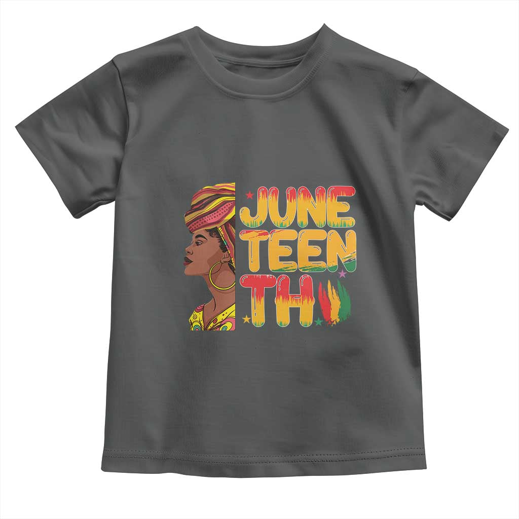Juneteenth Black Woman Toddler T Shirt Black History African American Ladies