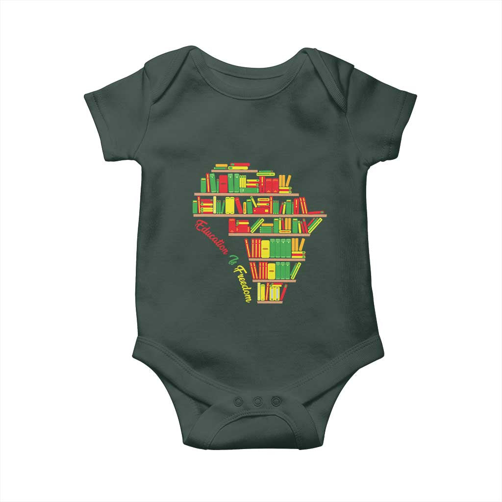 Education Is Freedom Baby Onesie African American History