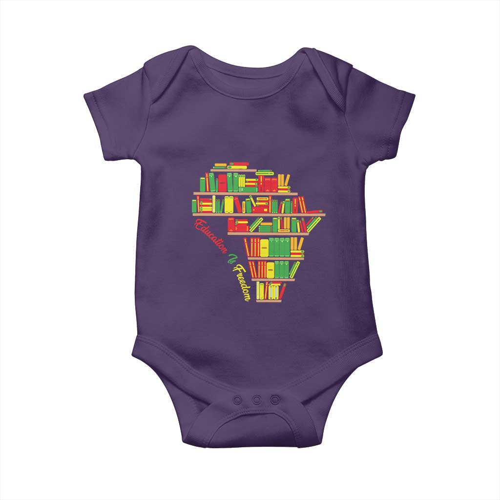 Education Is Freedom Baby Onesie African American History