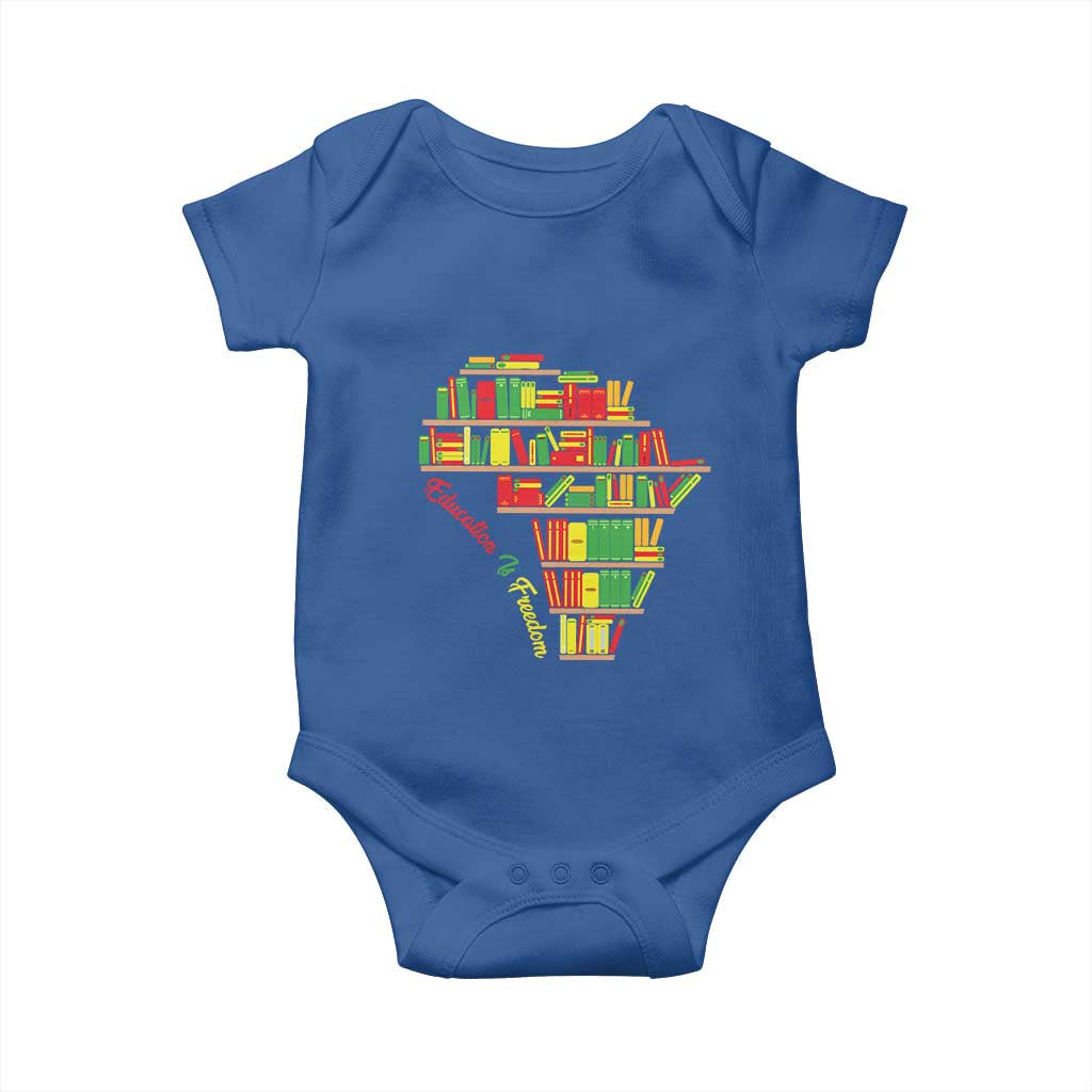 Education Is Freedom Baby Onesie African American History