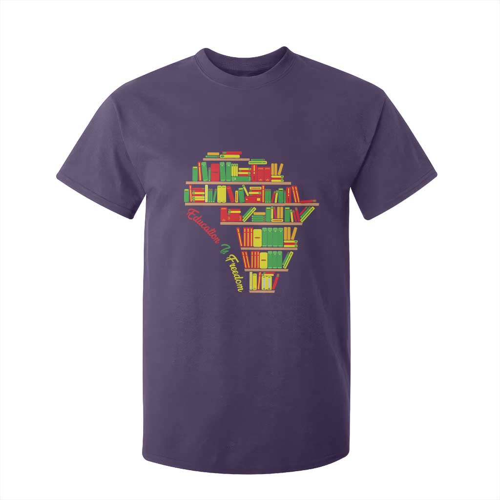 Education Is Freedom T Shirt For Kid African American History