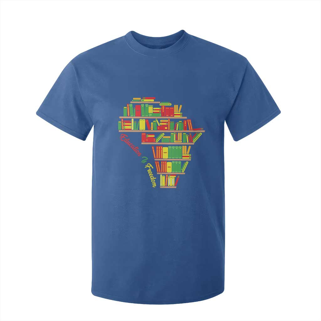 Education Is Freedom T Shirt For Kid African American History