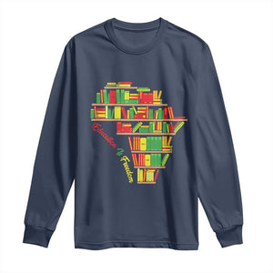 Education Is Freedom Long Sleeve Shirt African American History