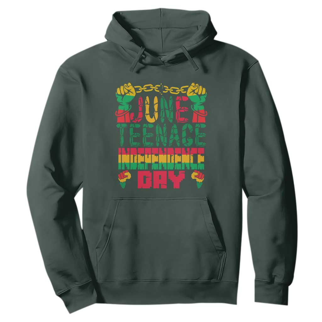Juneteenth 1865 Independence Day Hoodie