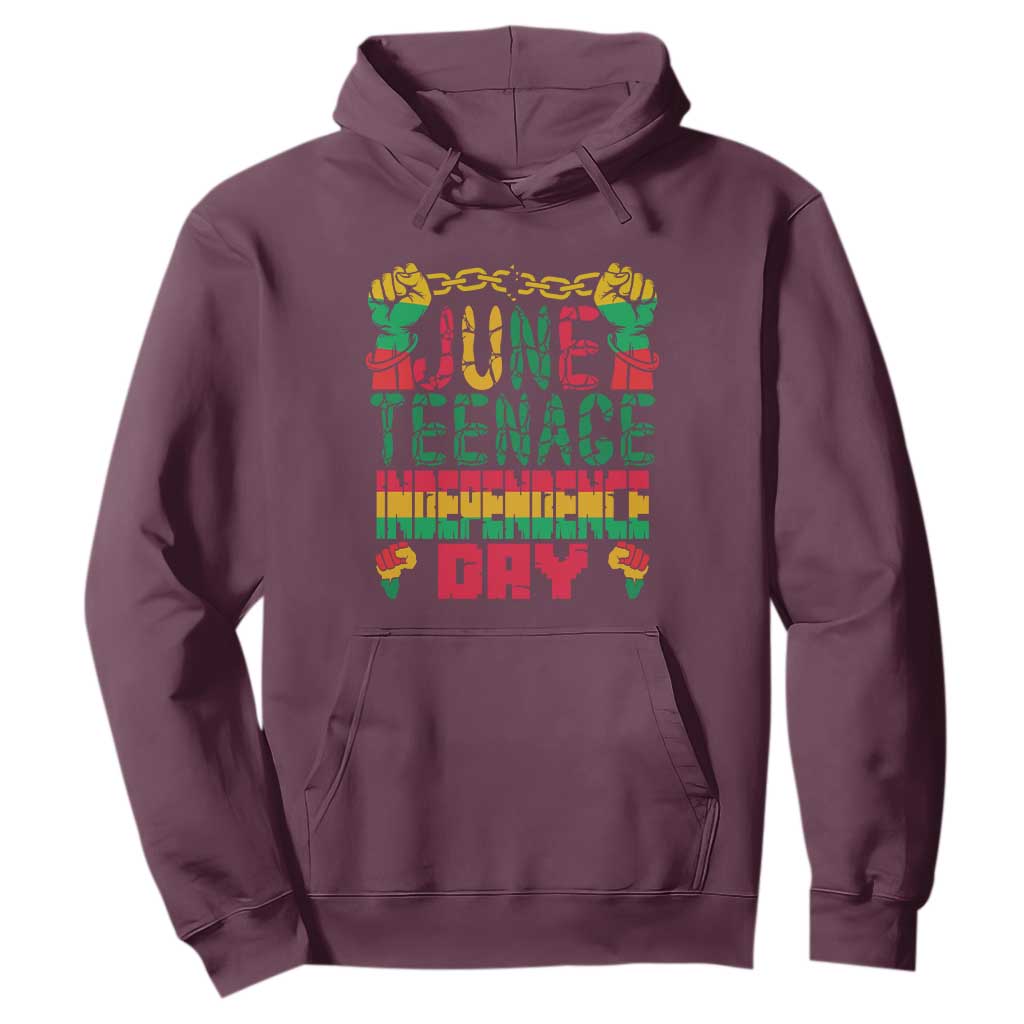 Juneteenth 1865 Independence Day Hoodie