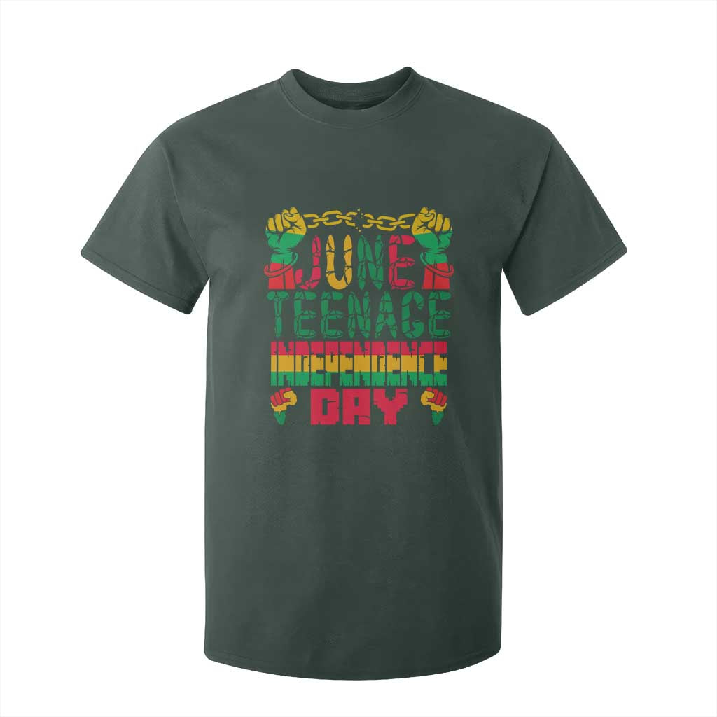 Juneteenth 1865 Independence Day T Shirt For Kid
