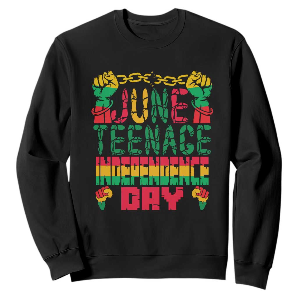 Juneteenth 1865 Independence Day Sweatshirt