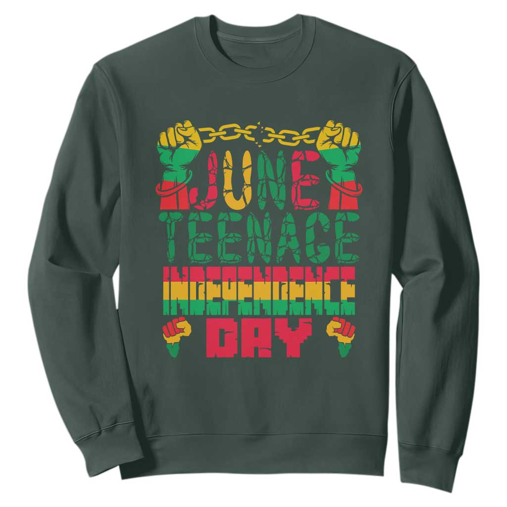 Juneteenth 1865 Independence Day Sweatshirt