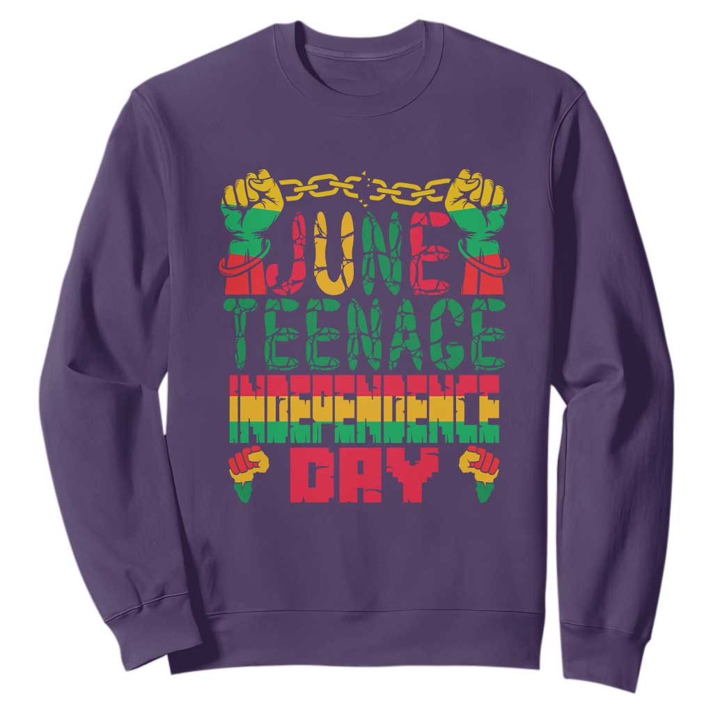 Juneteenth 1865 Independence Day Sweatshirt