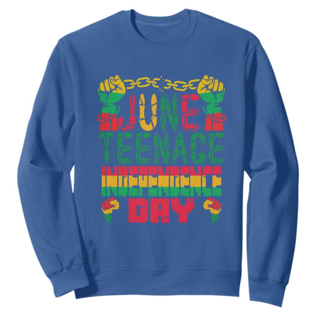Juneteenth 1865 Independence Day Sweatshirt