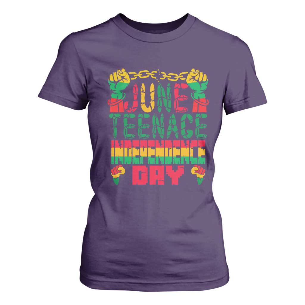 Juneteenth 1865 Independence Day T Shirt For Women