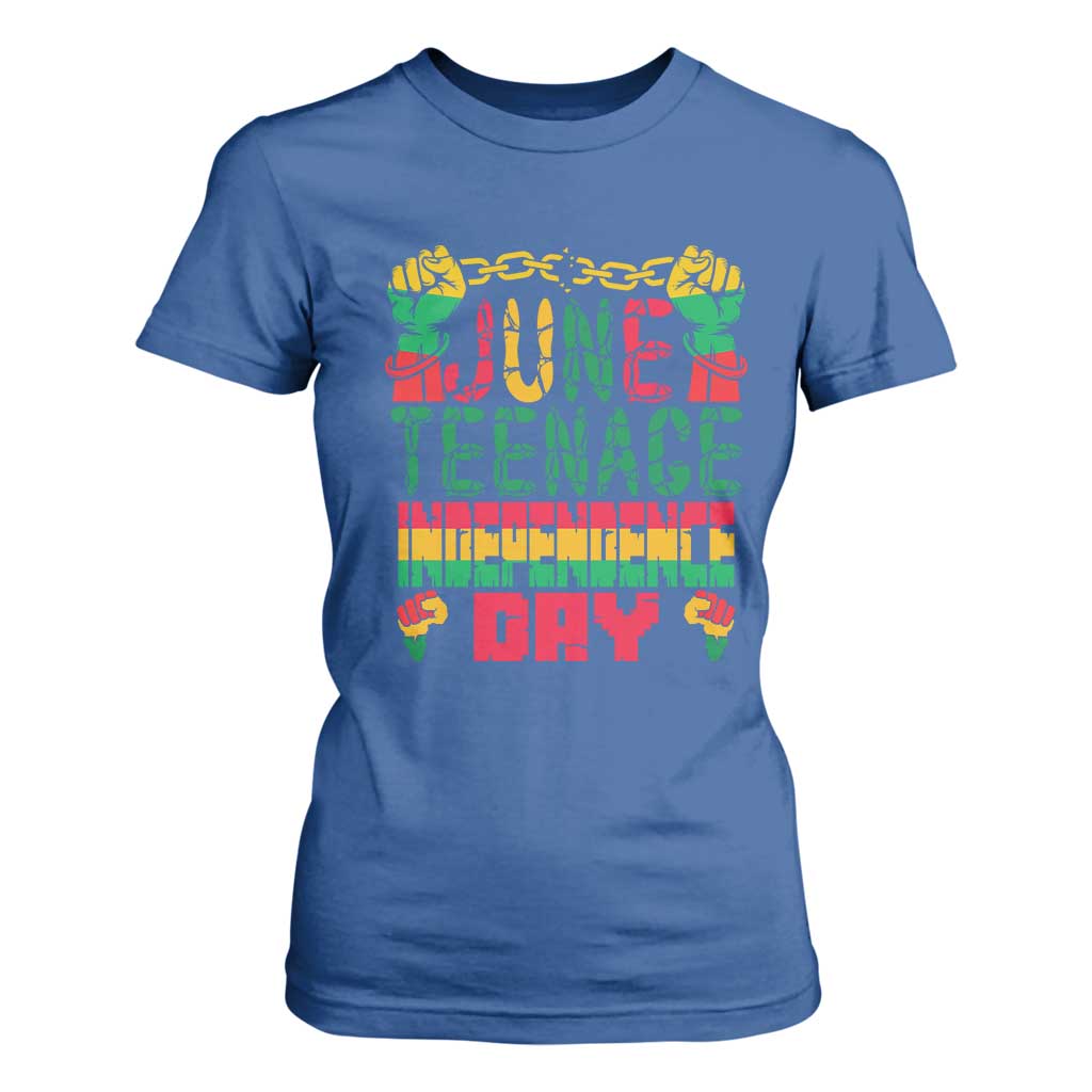 Juneteenth 1865 Independence Day T Shirt For Women