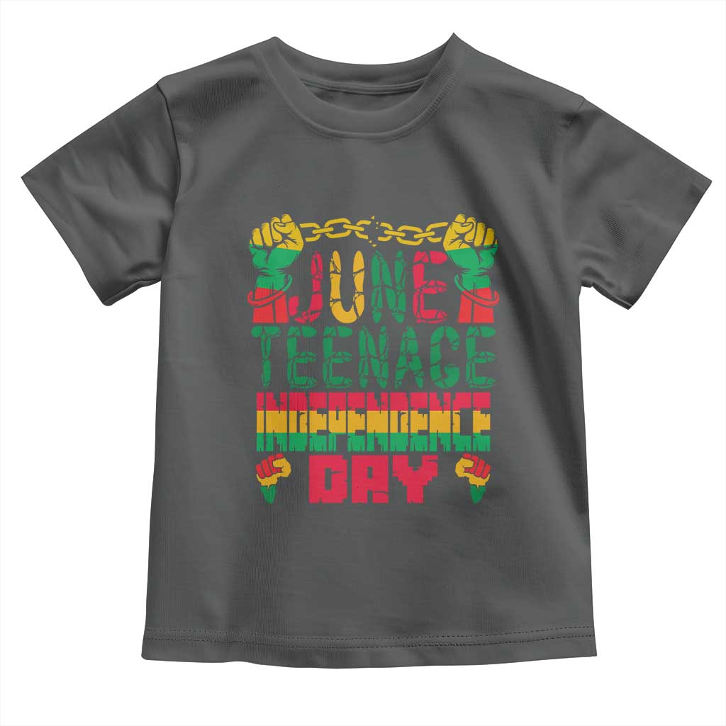 Juneteenth 1865 Independence Day Toddler T Shirt