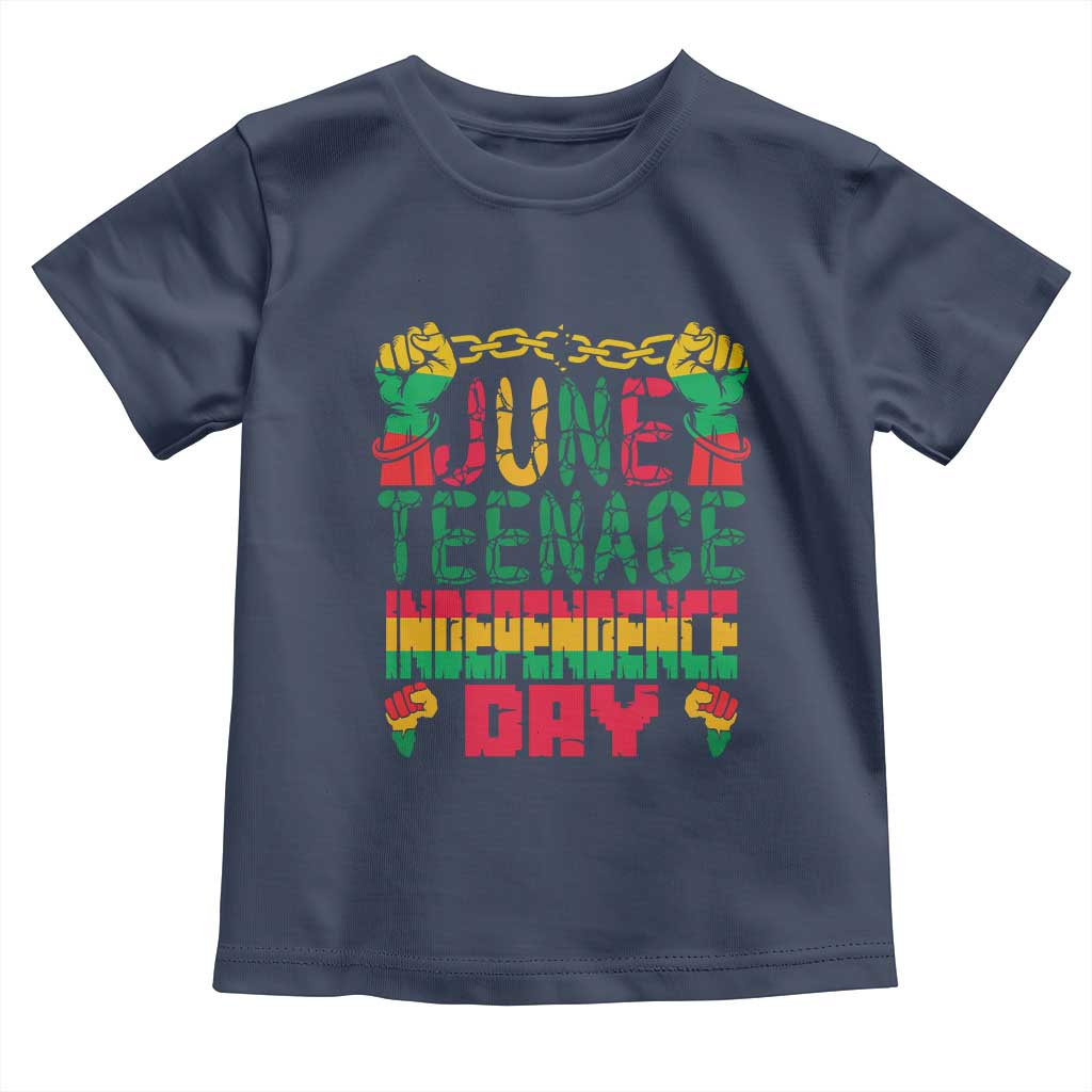 Juneteenth 1865 Independence Day Toddler T Shirt