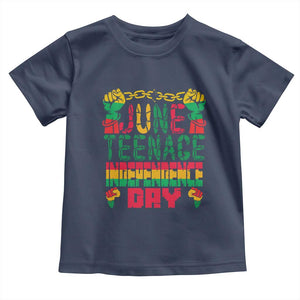 Juneteenth 1865 Independence Day Toddler T Shirt